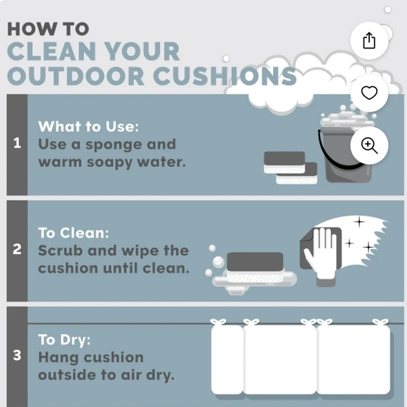 Nautical Anchor Throw Pillow - Navy - Picture 6 of 7